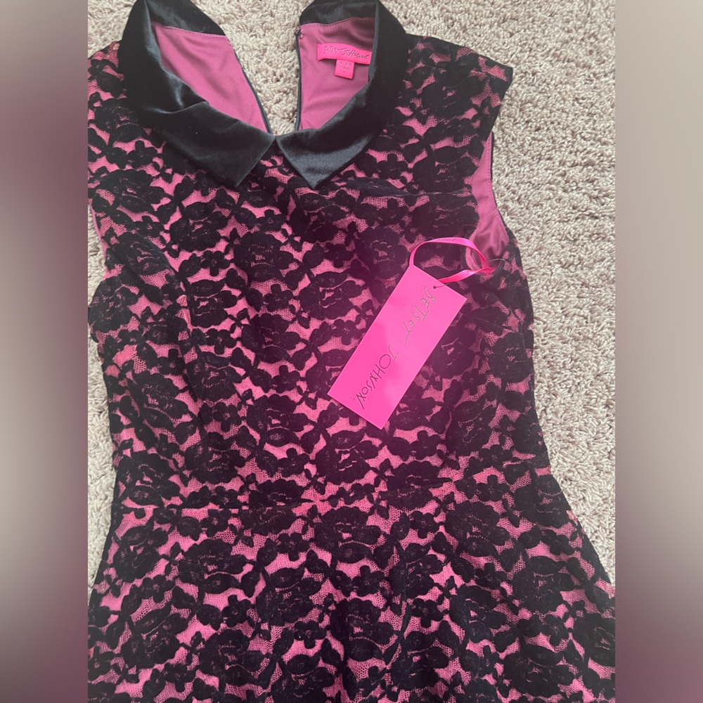Betsy Johnson velvet dress